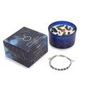 Zodiac Crystal Candle + Gemstone Bracelet - Taurus