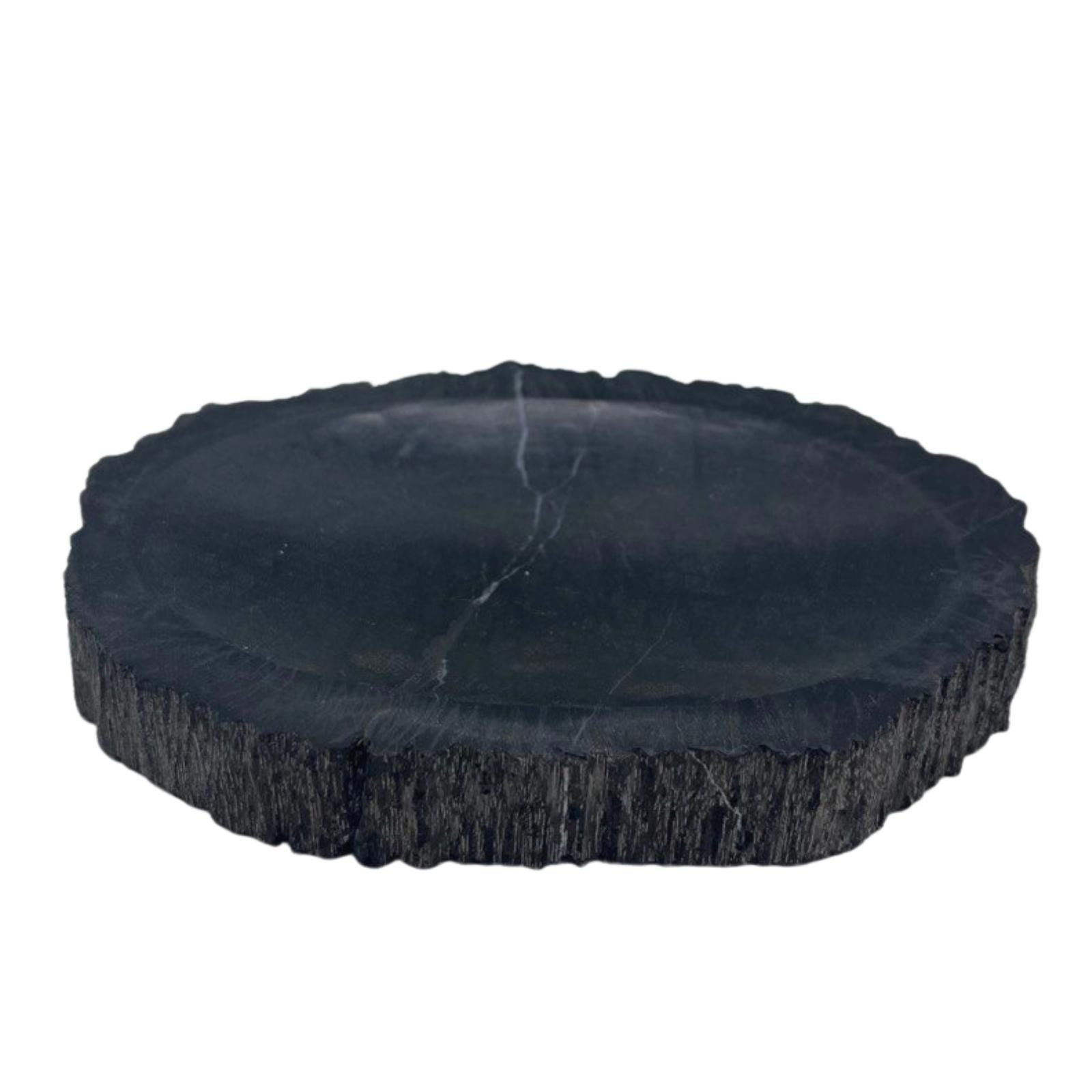 Petrified Wood – Black Soap Dish