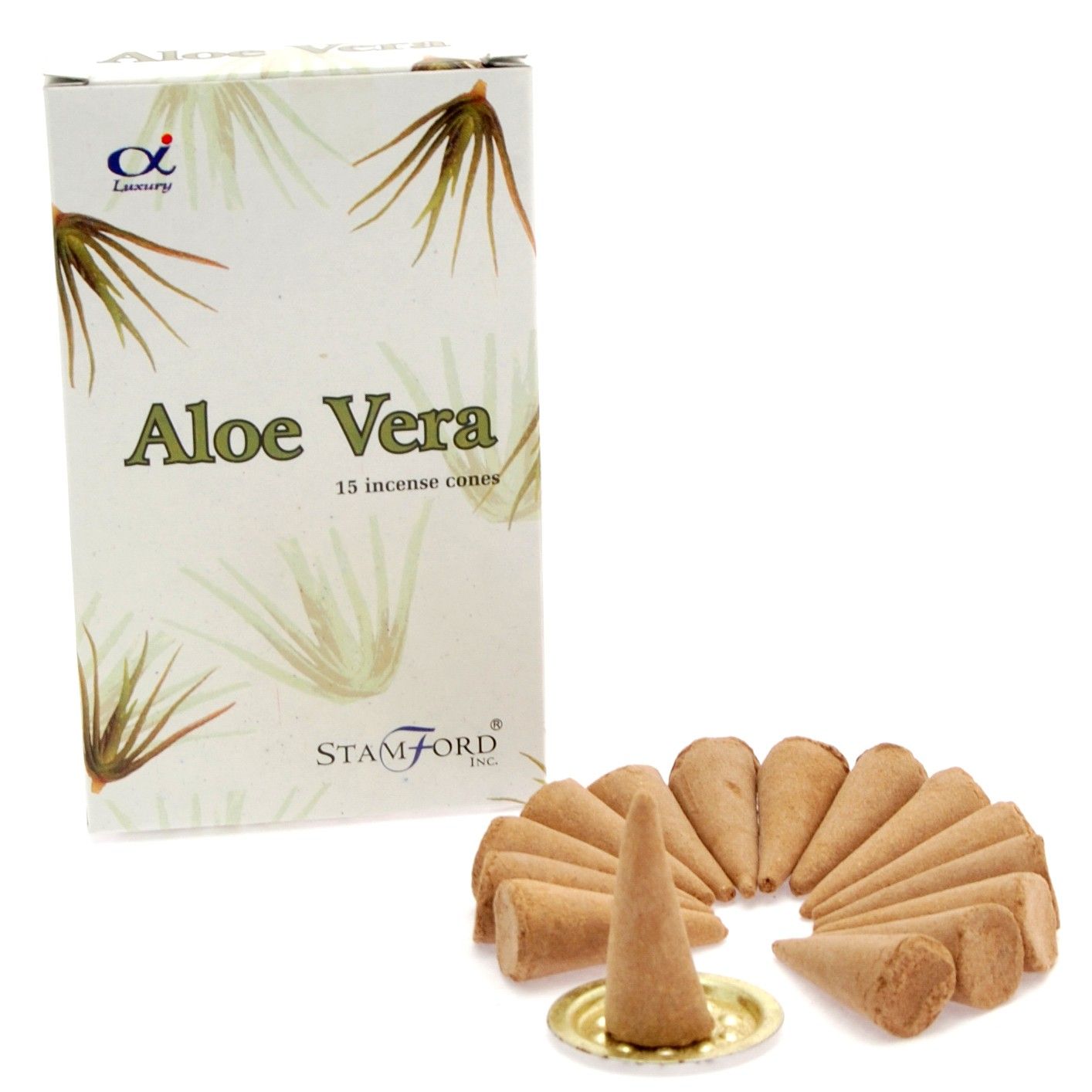 Stamford Incense Cones - Aloe Vera