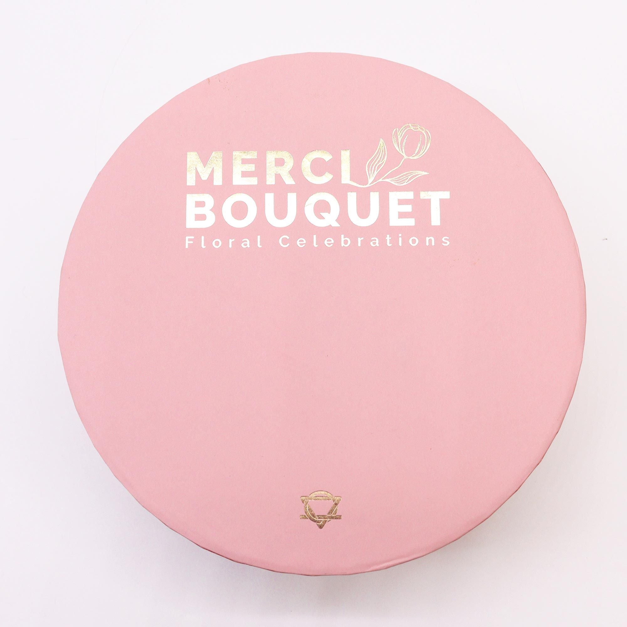 Merci Round Gift Box – Baby Blessings Pinks