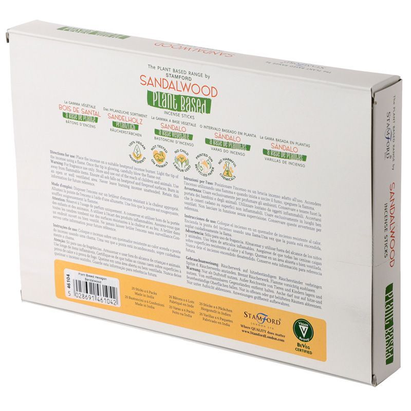 Stamford Plant Based Incense Sticks - Sandalwood
