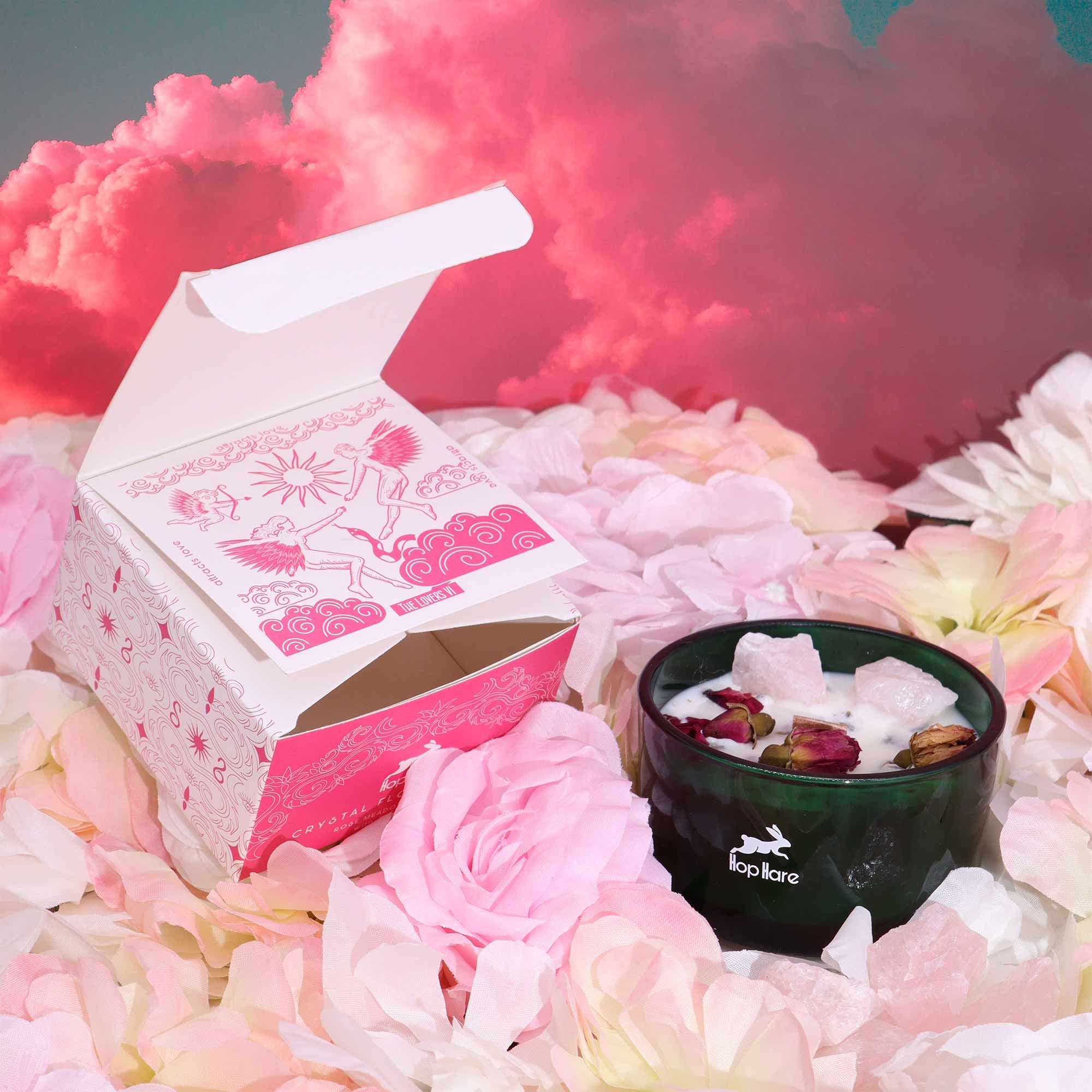 Hop Hare Crystal Magic Candle – The Lovers