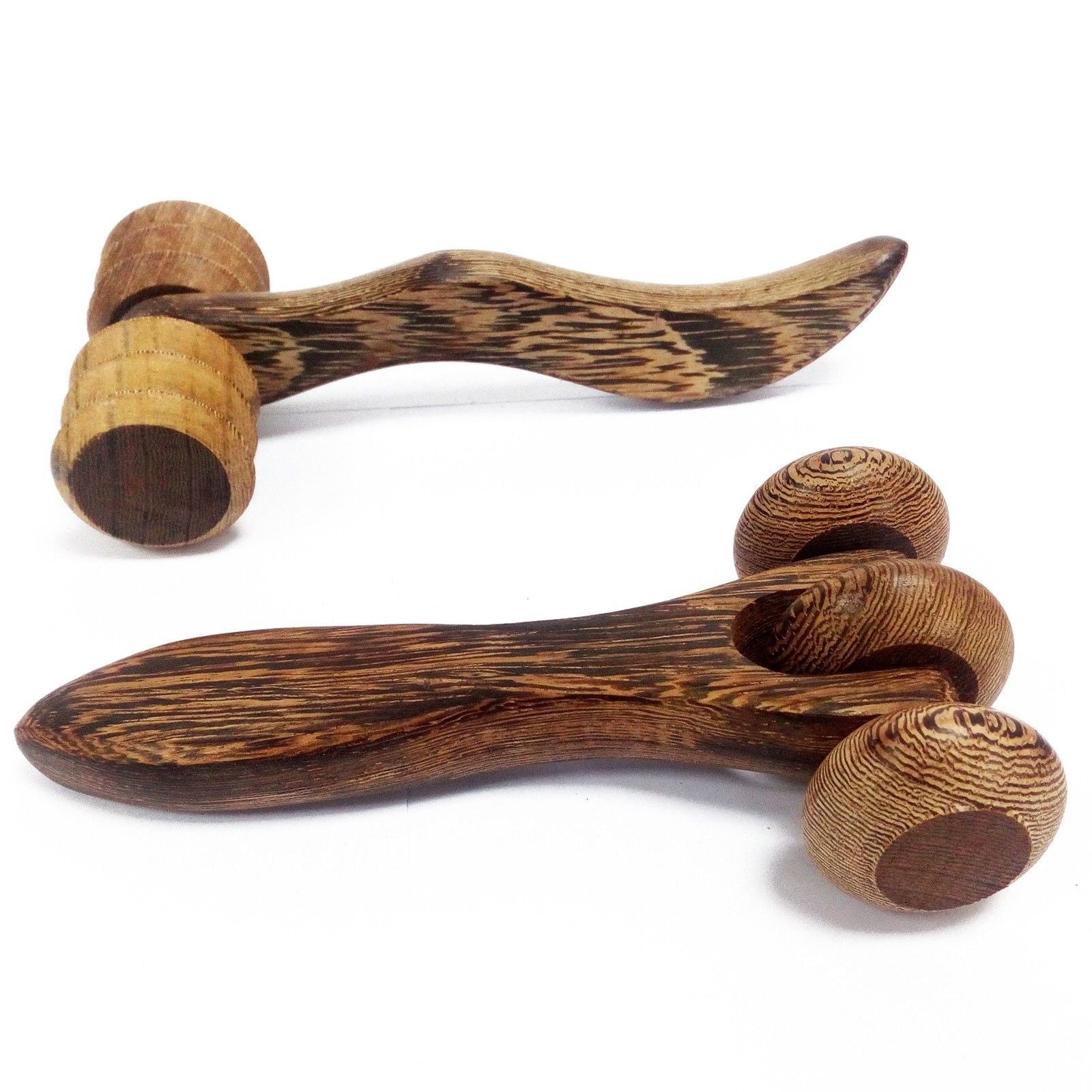 Redwood Massage Tool - Three Disc Roller