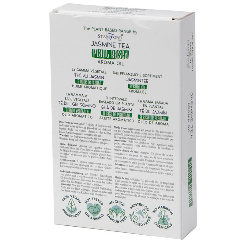 Plant Based Aroma Oil 10ml - Jasmine Tea