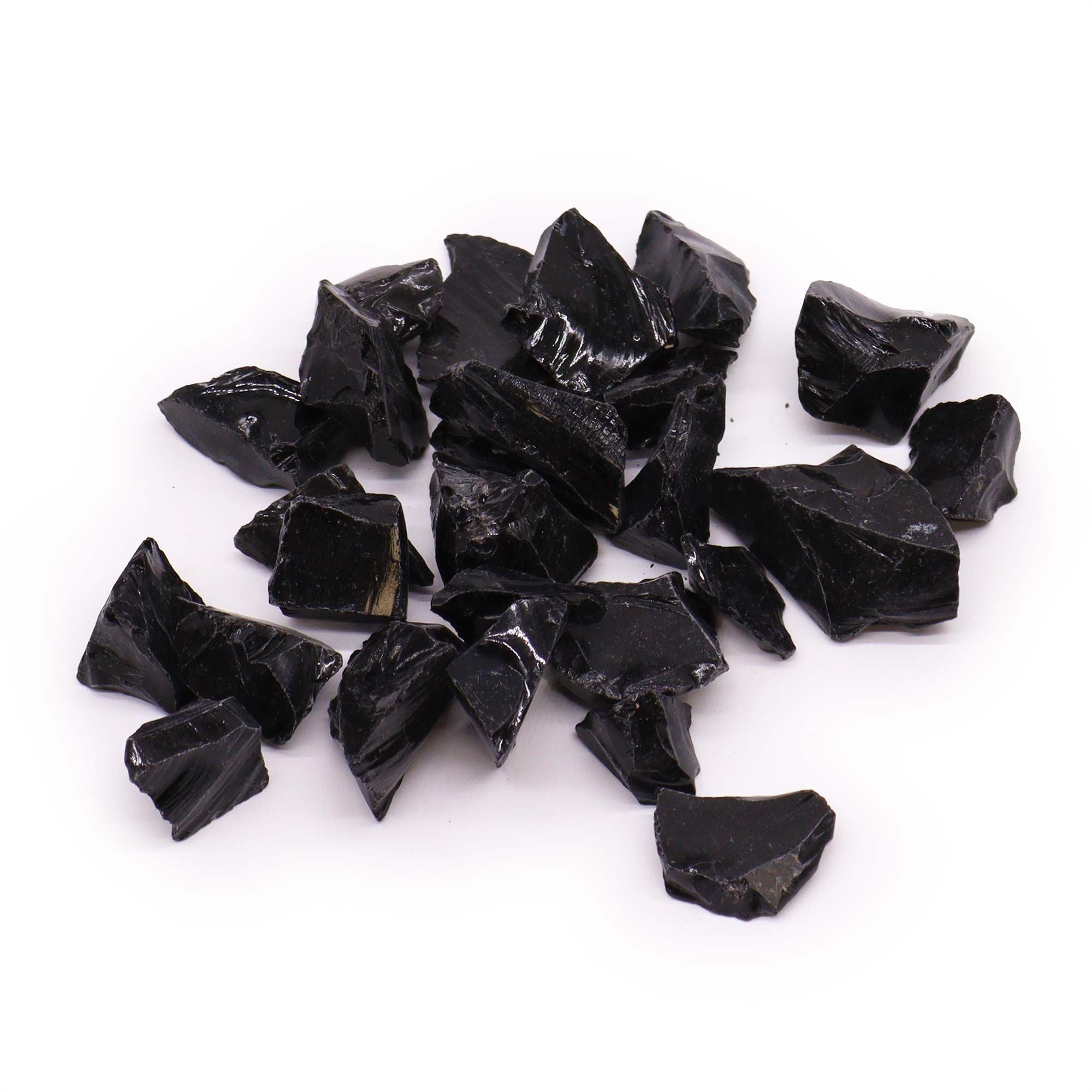 Raw Crystals 500g - Black Obsidian