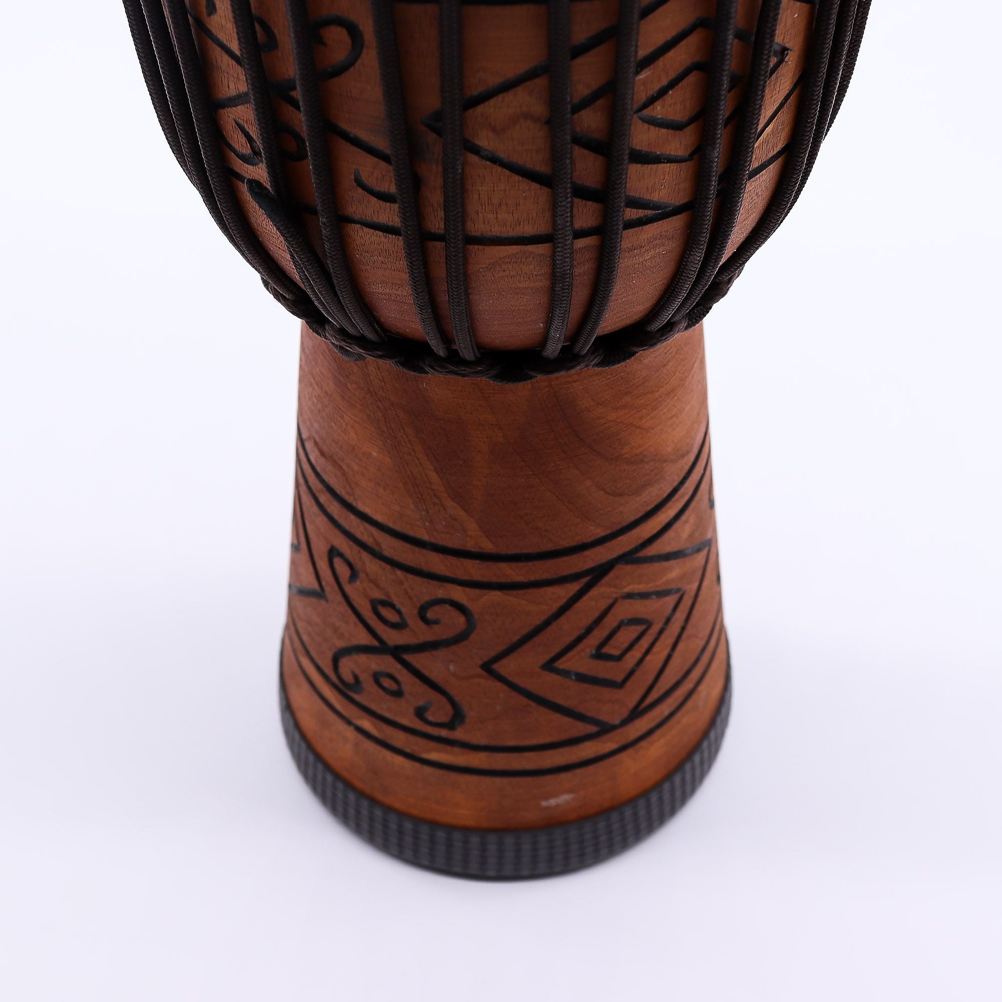 Pro Djembe Trommel Medium - Soul Sound (tief) - Medium 40cm (18cm Durchmesser)