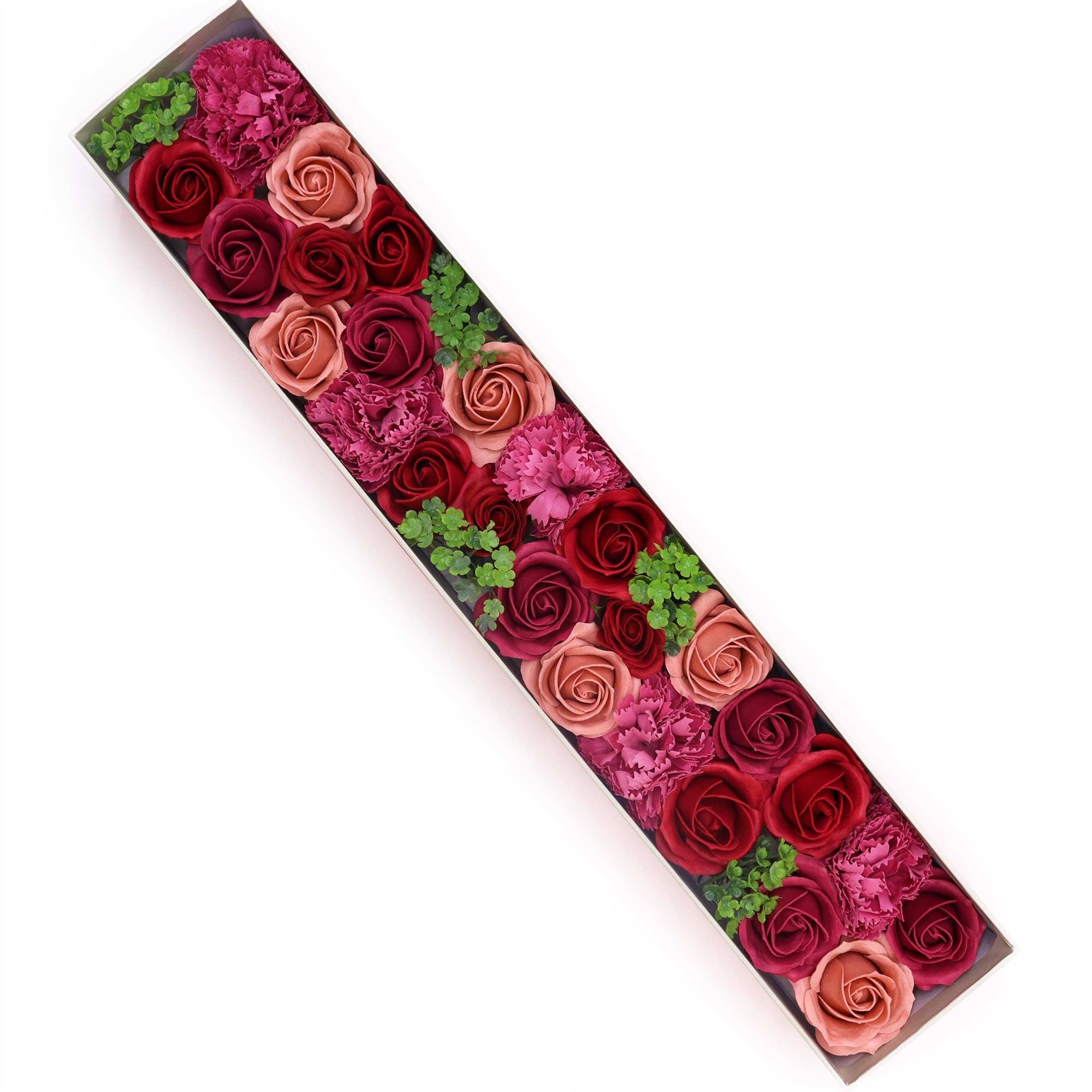 Merci Extra lange Geschenkbox – Vintage Rosen