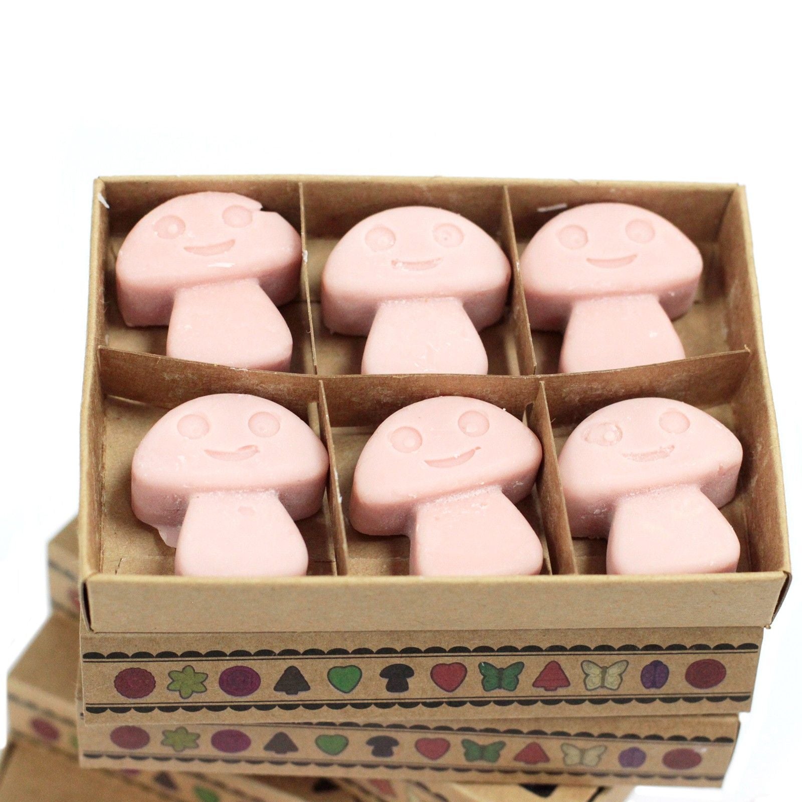 Box of 6 Wax Melt Mushrooms - Coffee Trader