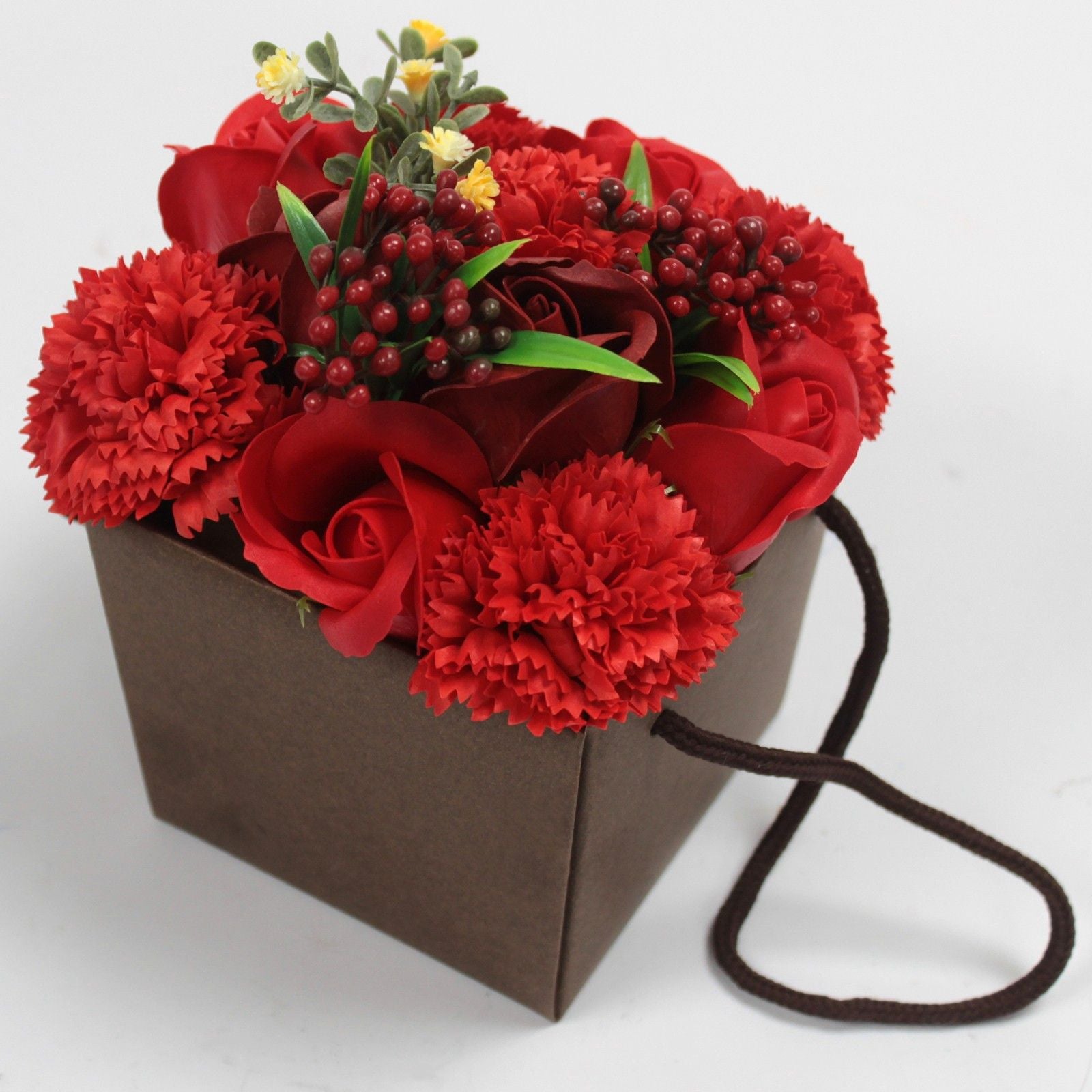Flower Bouqet - Red Rose & Carnation