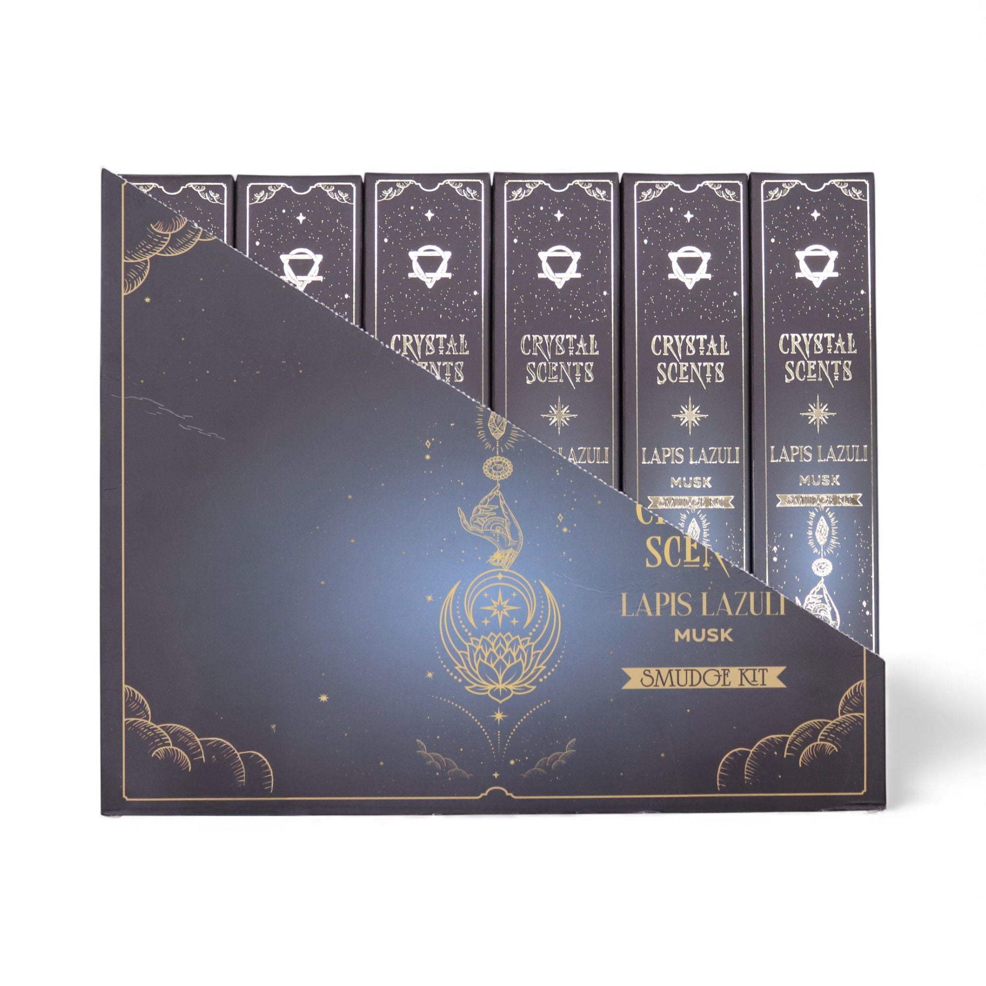 Crystal Scents Räucherstäbchen – Lapislazuli – Moschus