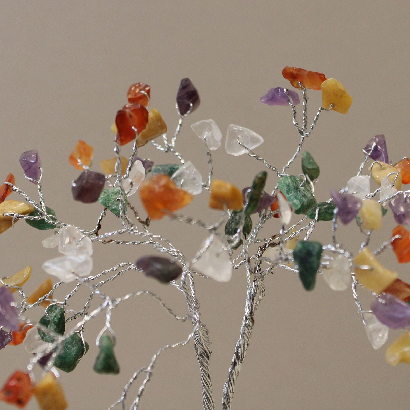 Gemstone Tree (80 Stones) - Multi Stones on Orgonite Base