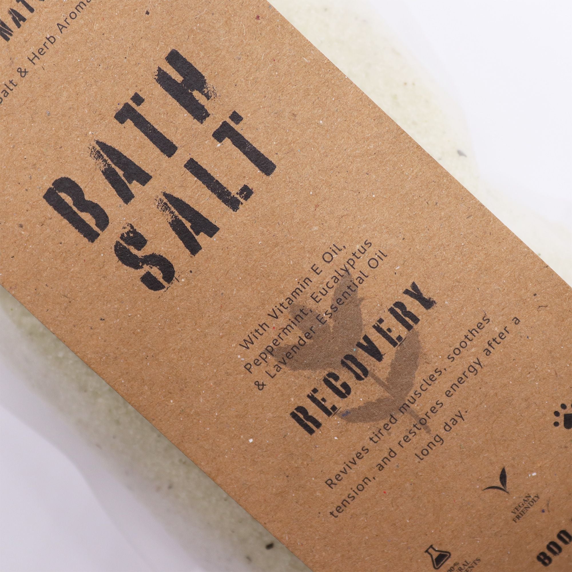 Greenman Rituals Epsom Bath Salt Menthol – Recovery