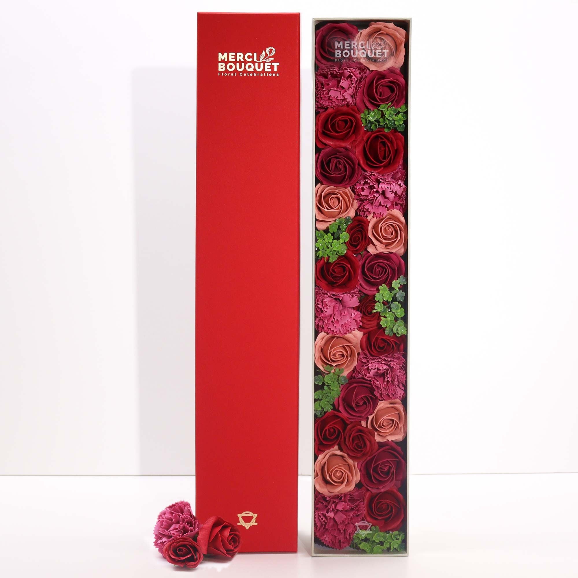 Merci Extra Long Gift Box – Vintage Roses