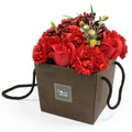 Flower Bouqet - Red Rose & Carnation