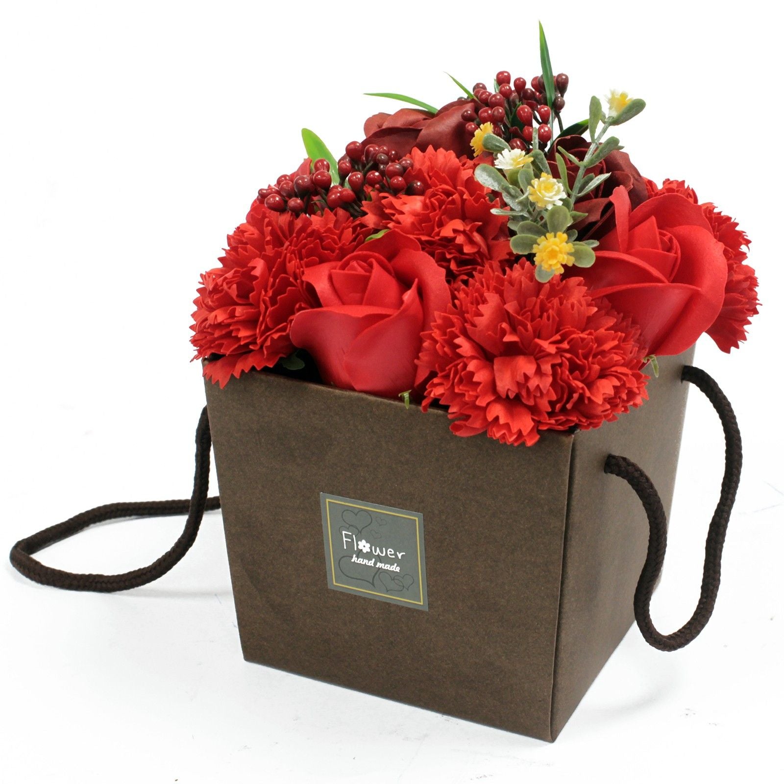 Flower Bouqet - Red Rose & Carnation