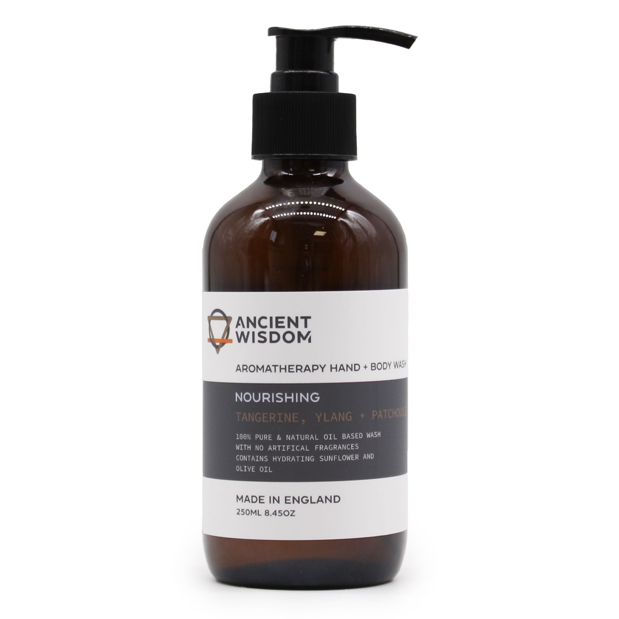 Aromatherapy Hand & Body Wash 250ml - Tangerine, Ylang & Patchouli