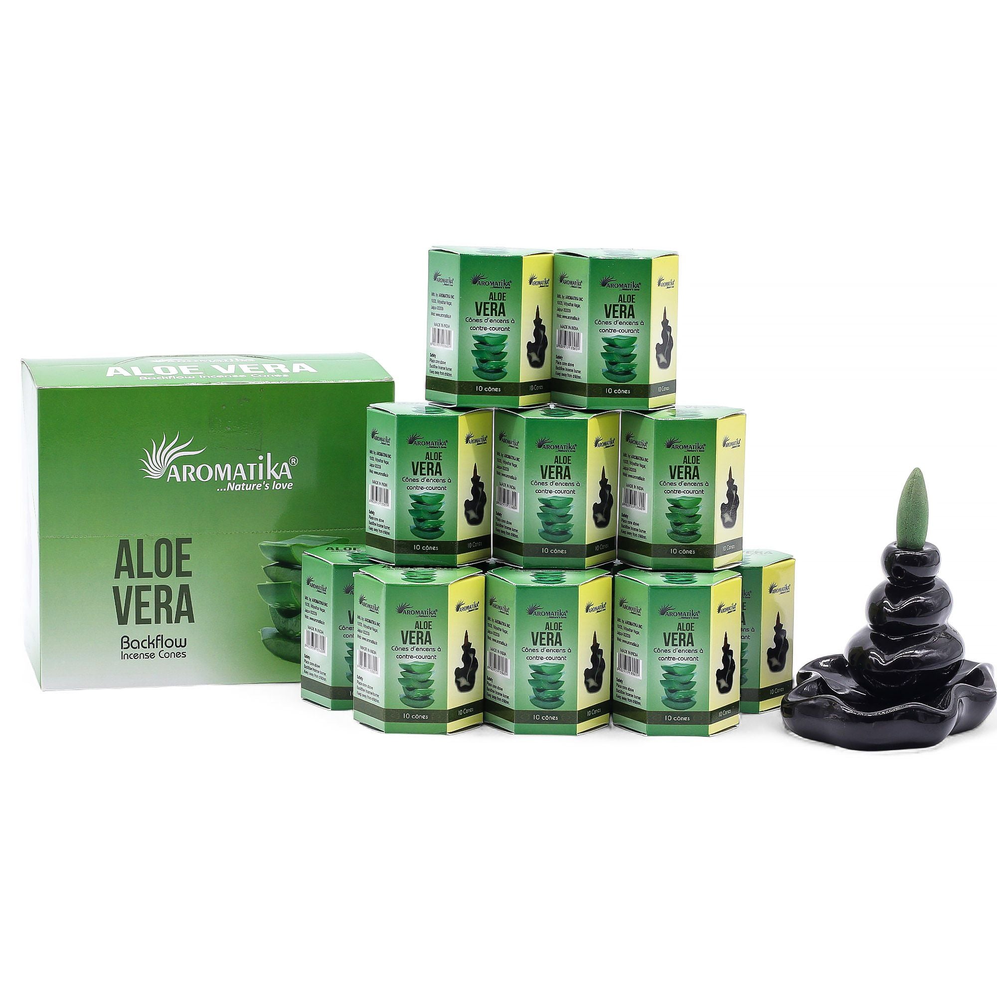 Masala Räucherkegel - Aloe Vera
