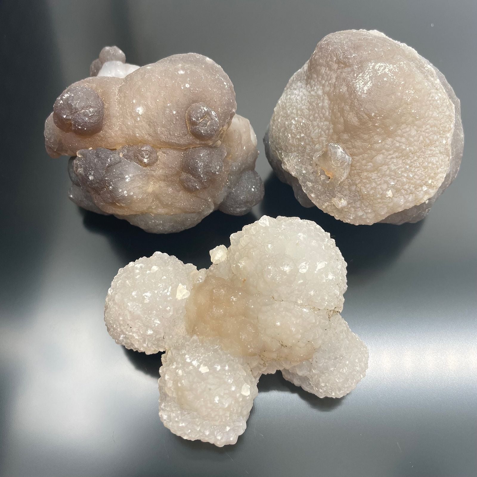 Mineralien - Chalcedon (ca. 100 Stücke pro Tablett)