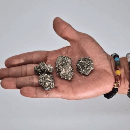 Peruvian Pyrite - First Grade Medium Size (Approx. 35–50 mm)