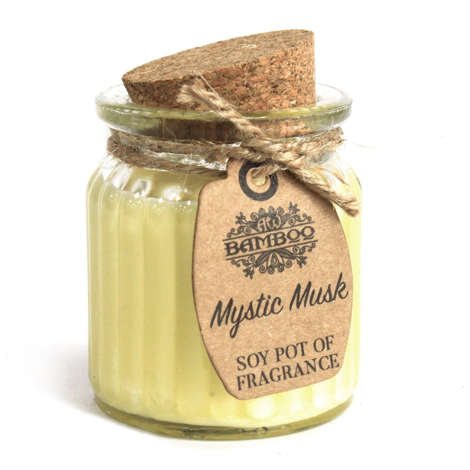 Soy Fragrance Candle Pot – Mystic Musk