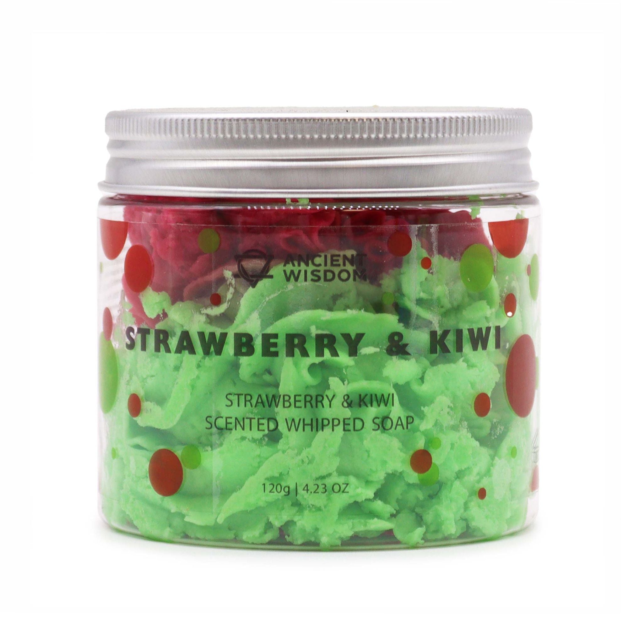 Whipped Soap 120g - Strawberry & Kiwi