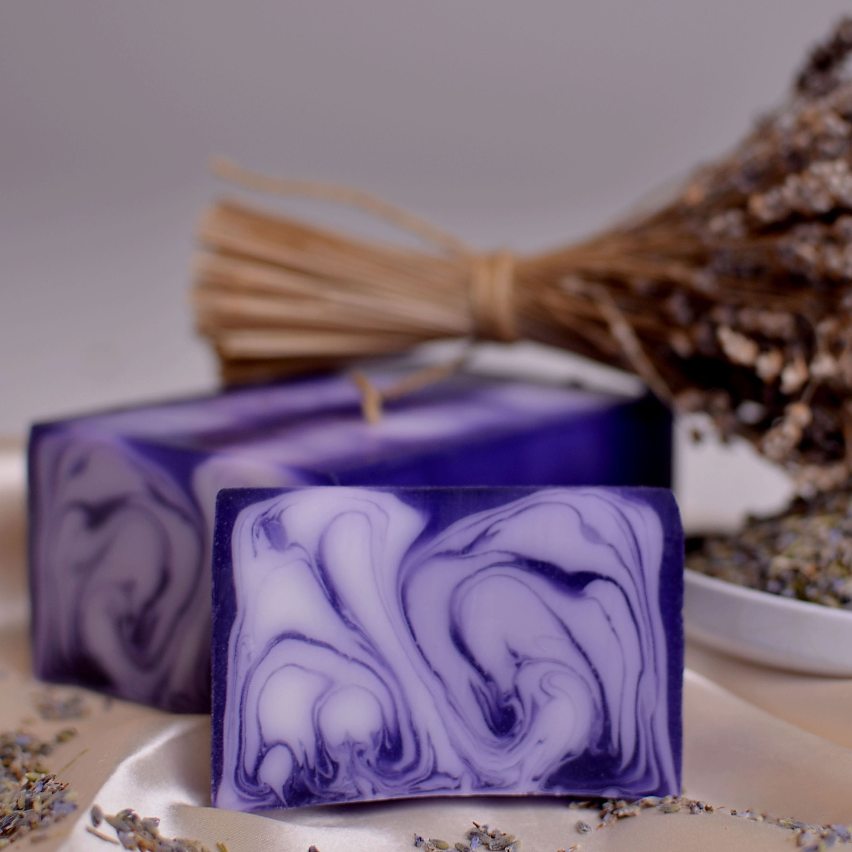 Hand Crafted Soap Slice - Lavender