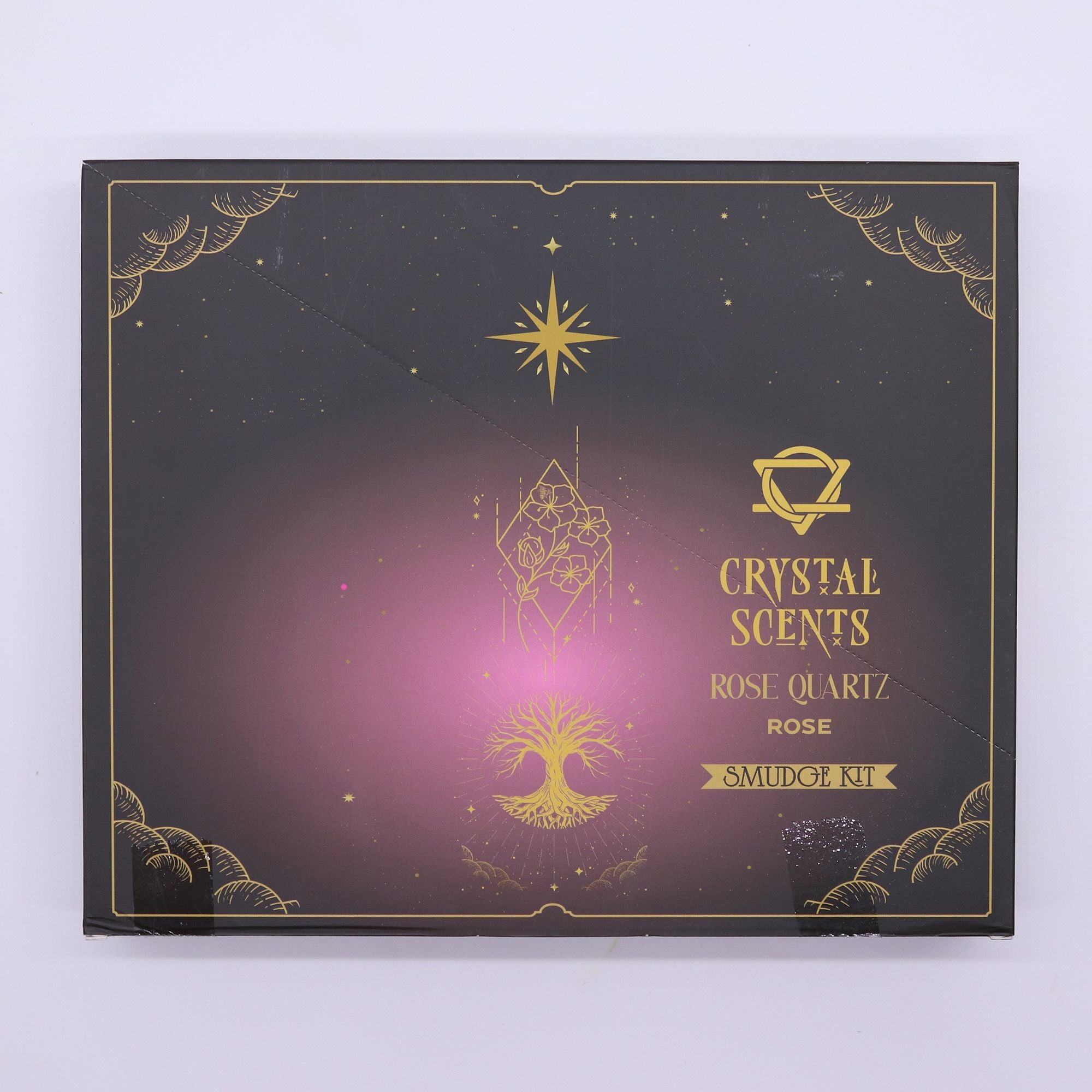 Crystal Scents Smudge Incense - Rose Quartz - Rose