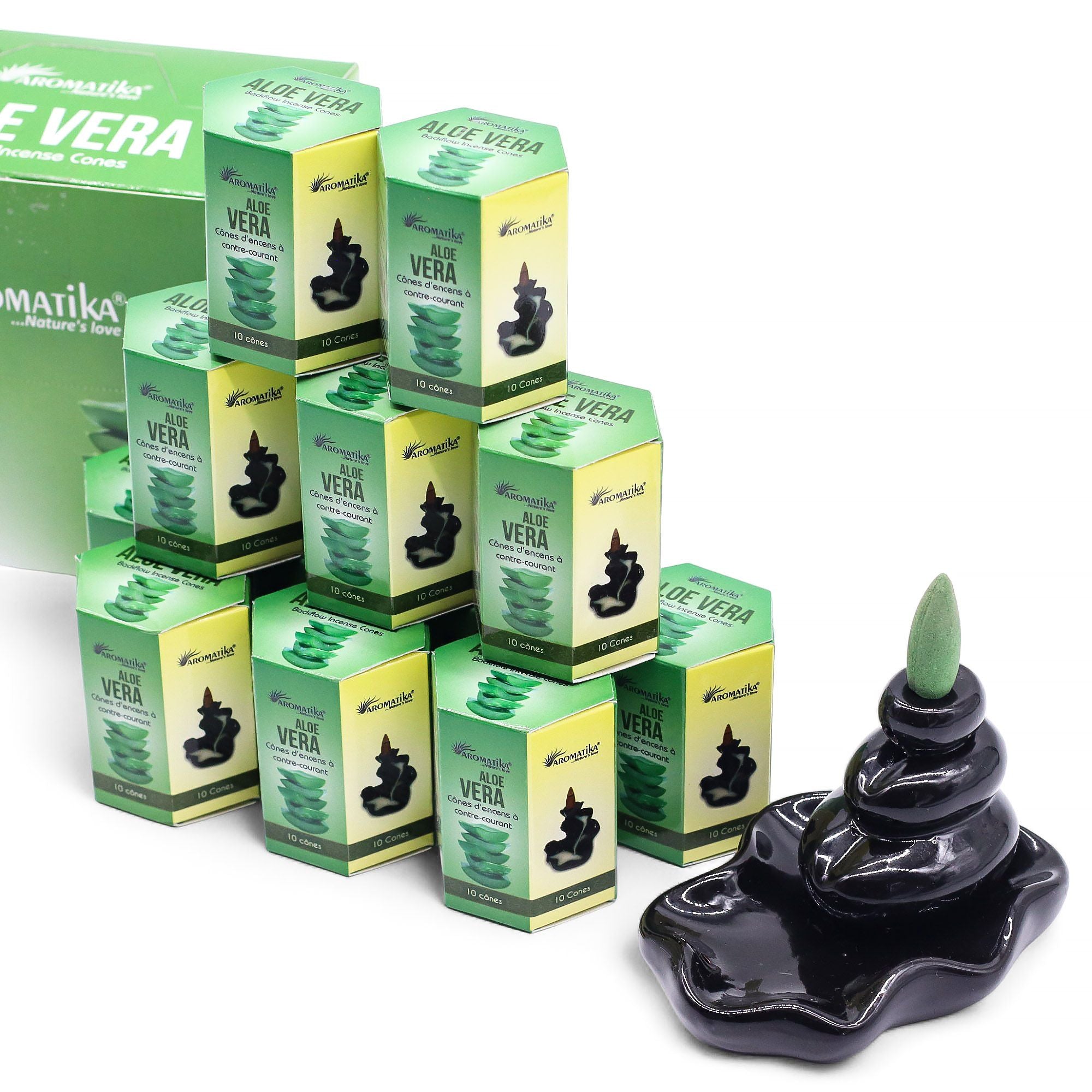 Masala Räucherkegel - Aloe Vera