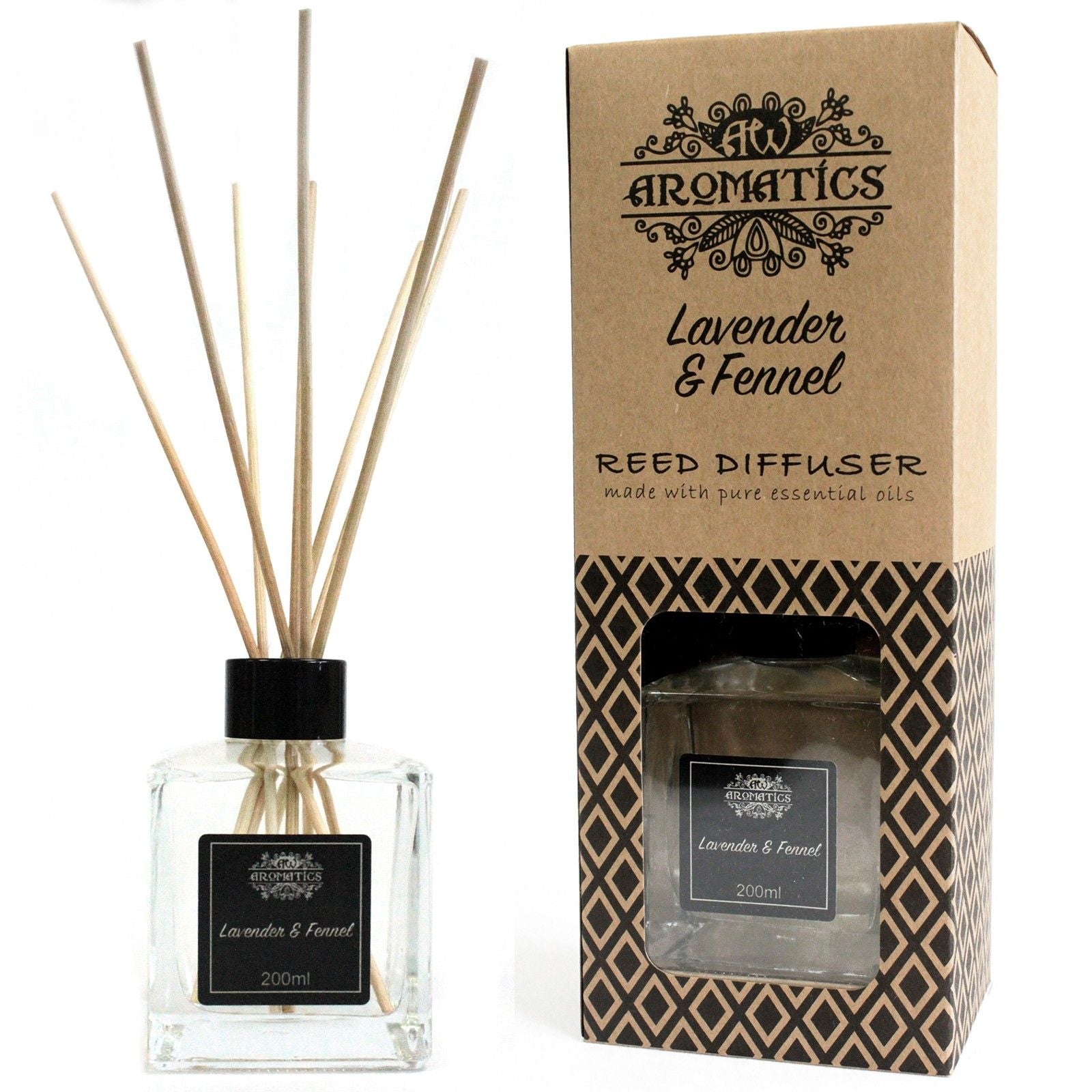 Reed Diffuser 200 ml – Lavender &amp; Fennel