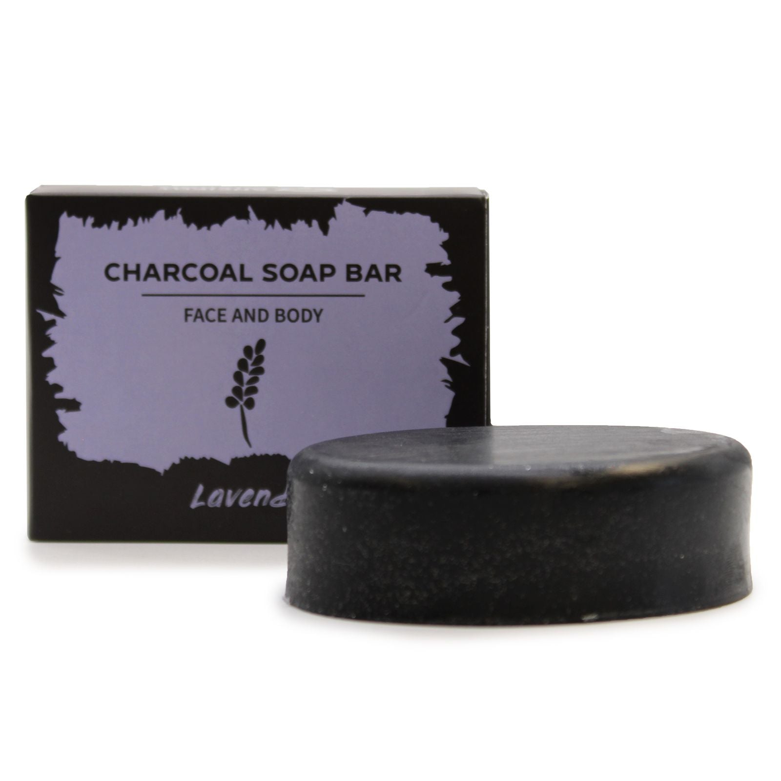 Charcoal Soap – Lavender