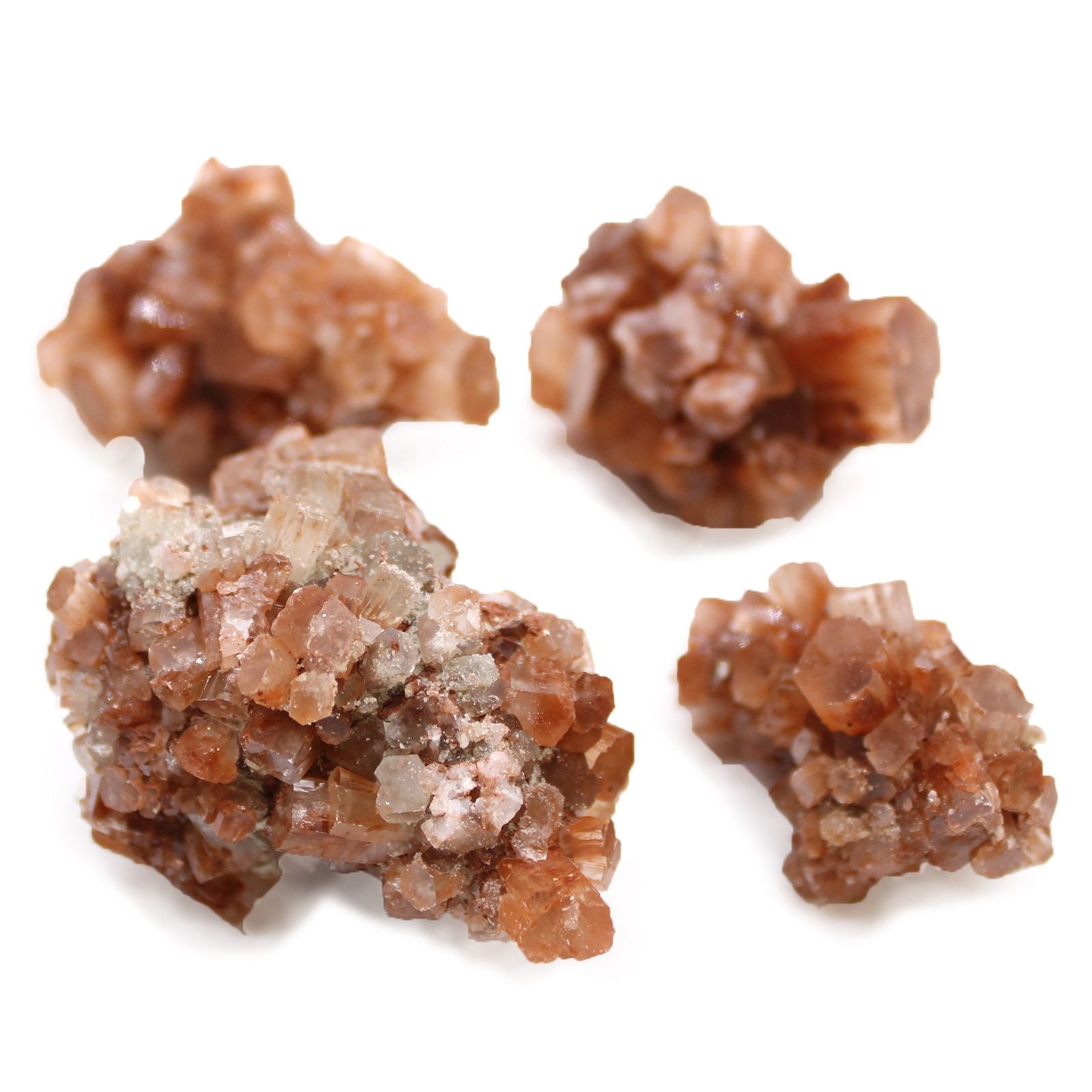 Mineral Specimens - Aragonite (Approx. 20 Pieces per Tray)