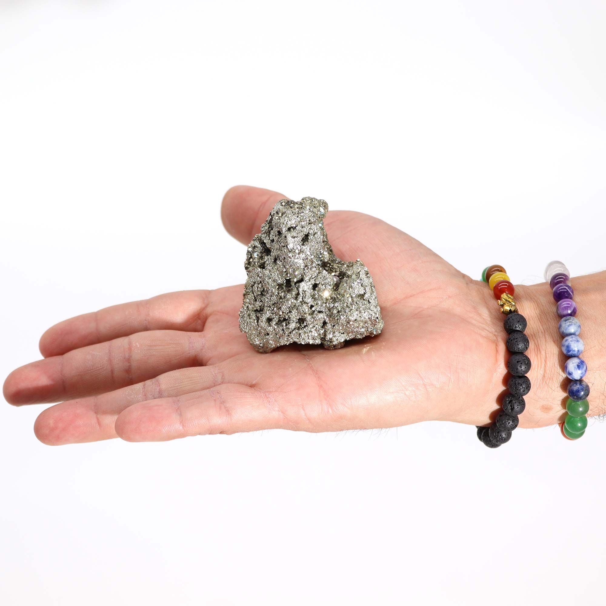 Peruvian Pyrite - First Grade Large Size (Approx. 55–65 mm)