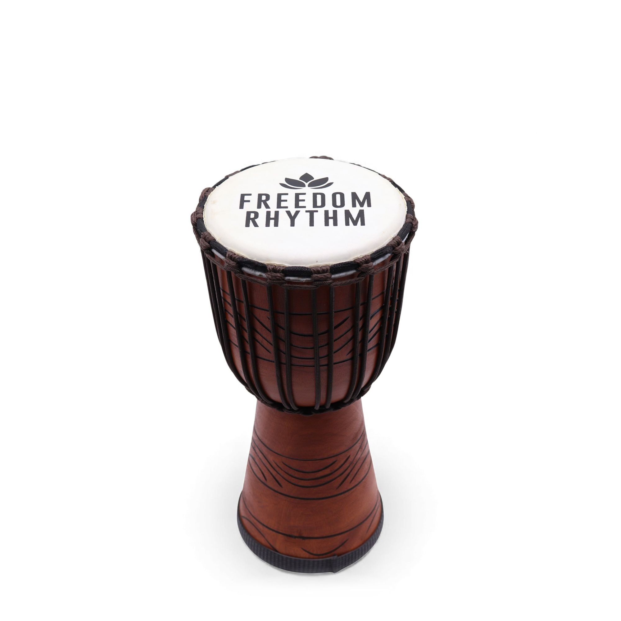 Pro Djembe Drum Medium  - Freedom Rhythm (high) - 40cm (18cm Diia)