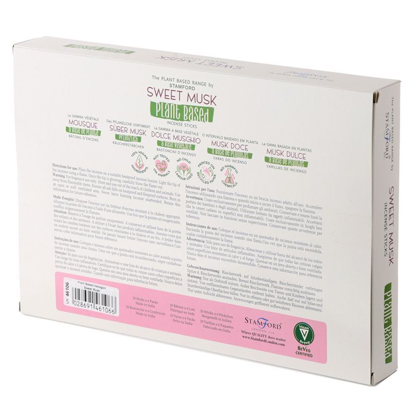 Stamford Plant Based Incense Sticks - Sweet Musk