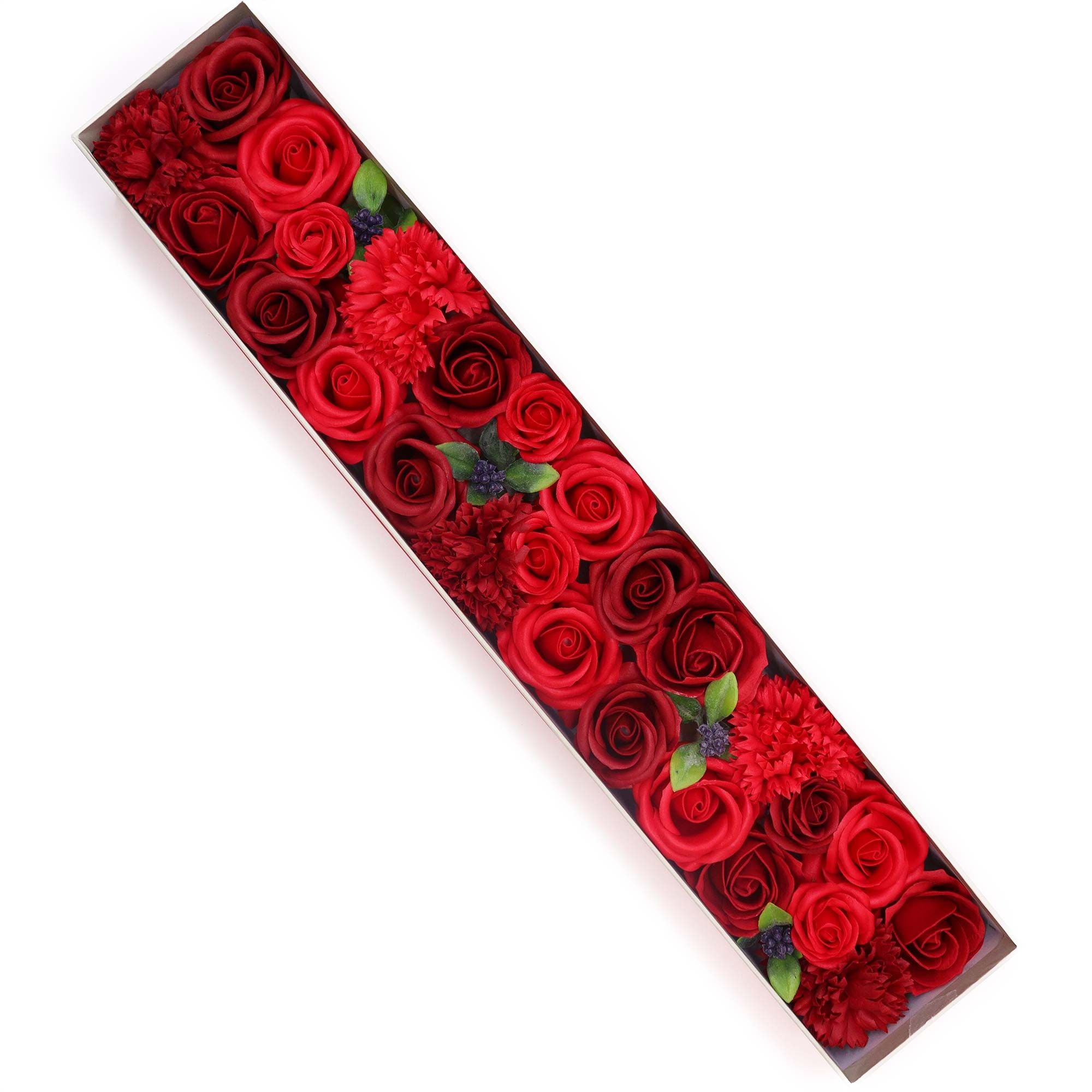Merci Extra Long Gift Box – Classic Red Roses