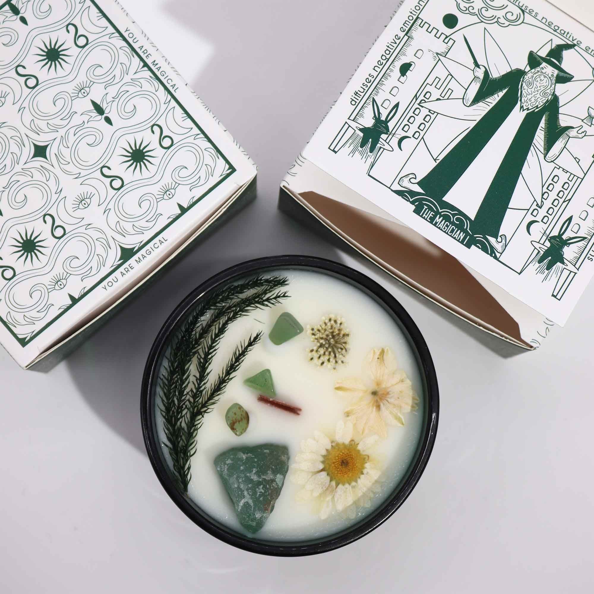 Hop Hare Crystal Magic Candle – The Magician