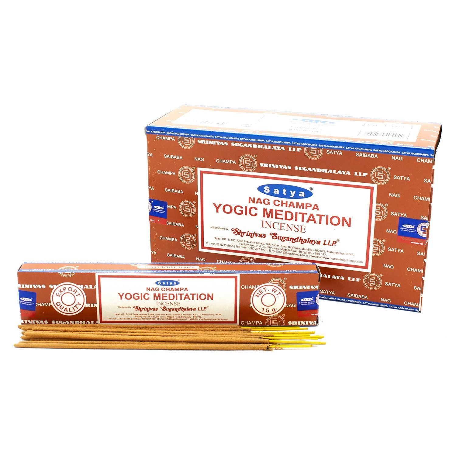 Satya Räucherstäbchen 15g – Yogische Meditation