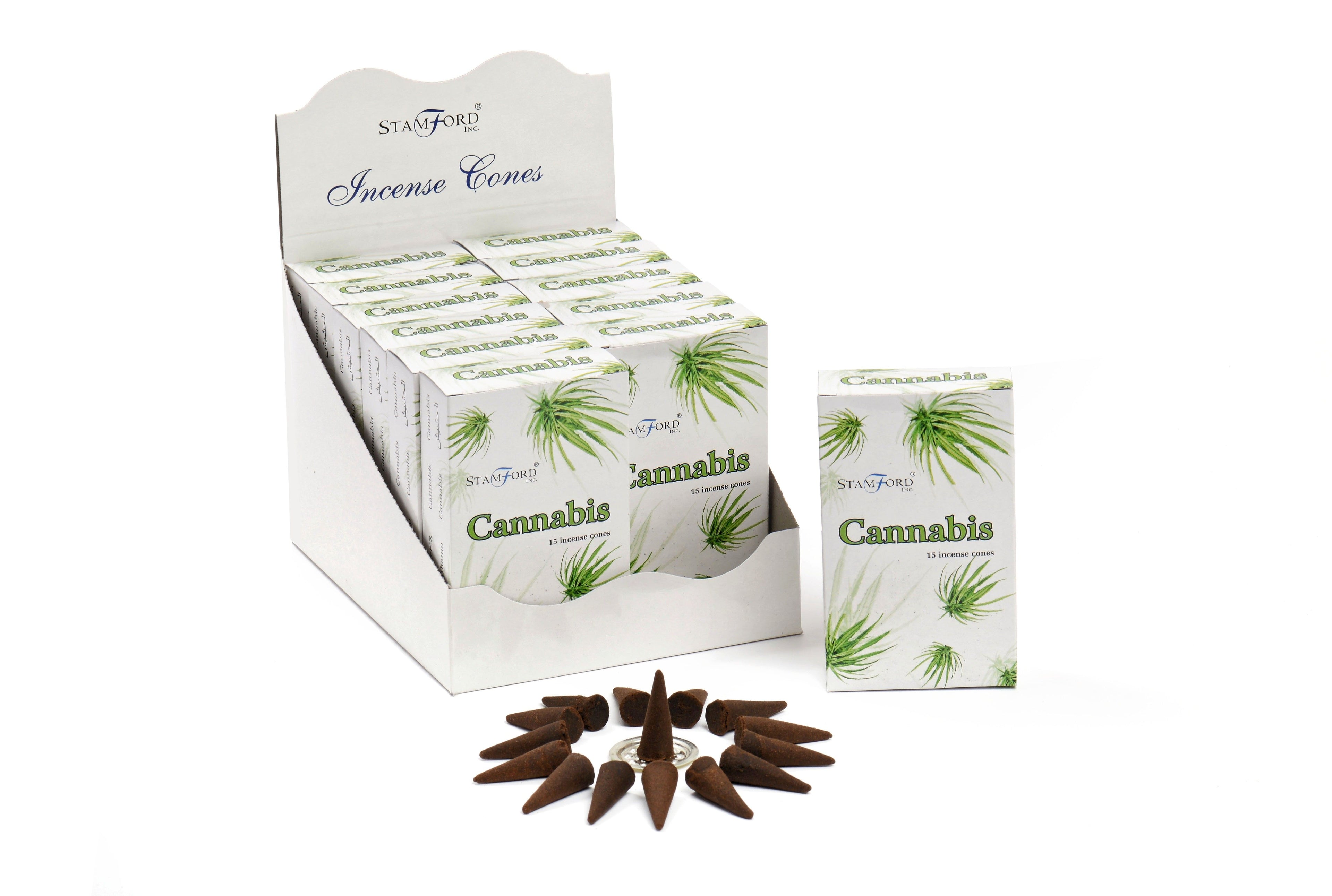 Stamford Incense Cones - Cannabis