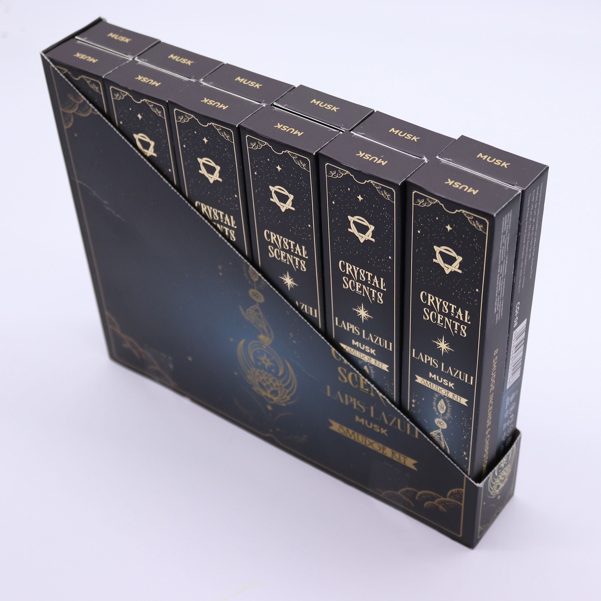 Crystal Scents Räucherstäbchen – Lapislazuli – Moschus