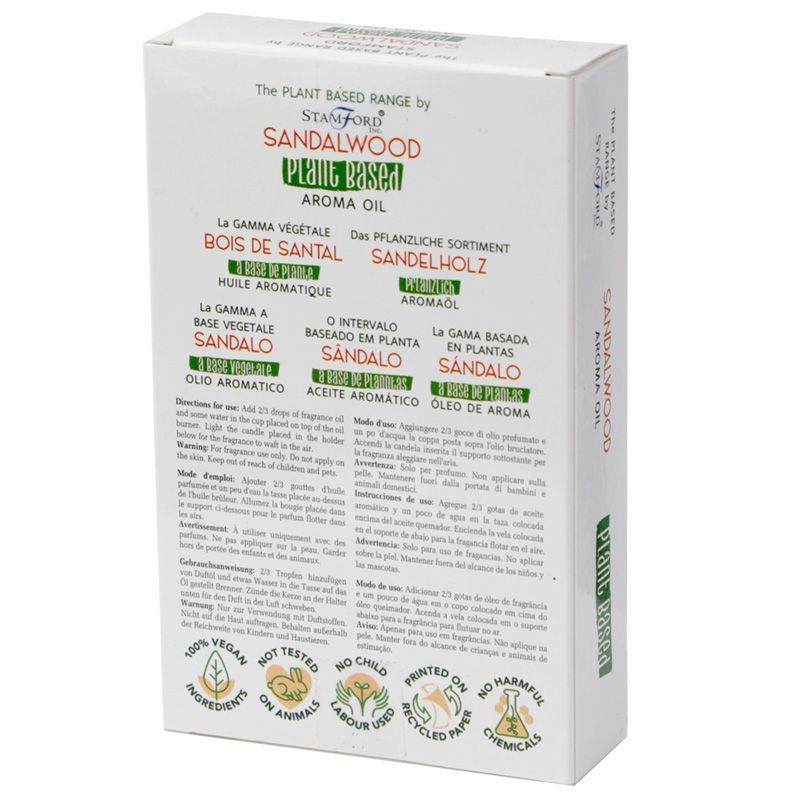 Plant Based Aroma Oil 10ml- Sandalwood