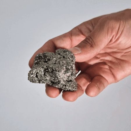 Peruvian Pyrite - First Grade Large Size (Approx. 55–65 mm)
