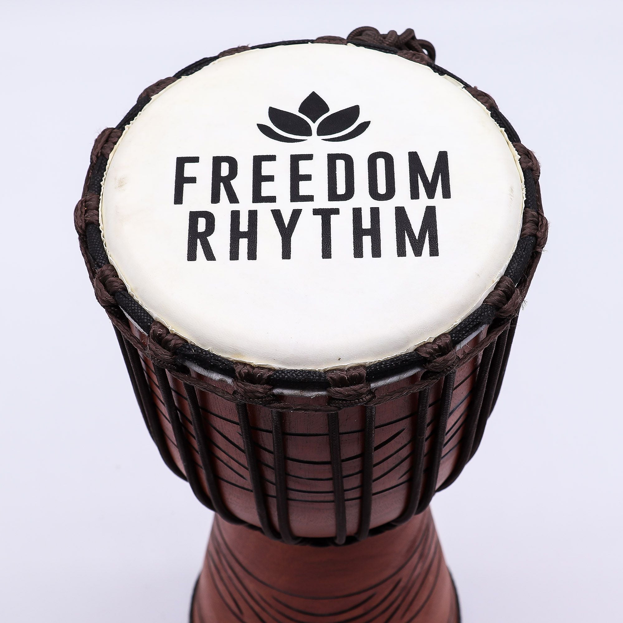 Pro Djembe Drum Medium  - Freedom Rhythm (high) - 40cm (18cm Diia)