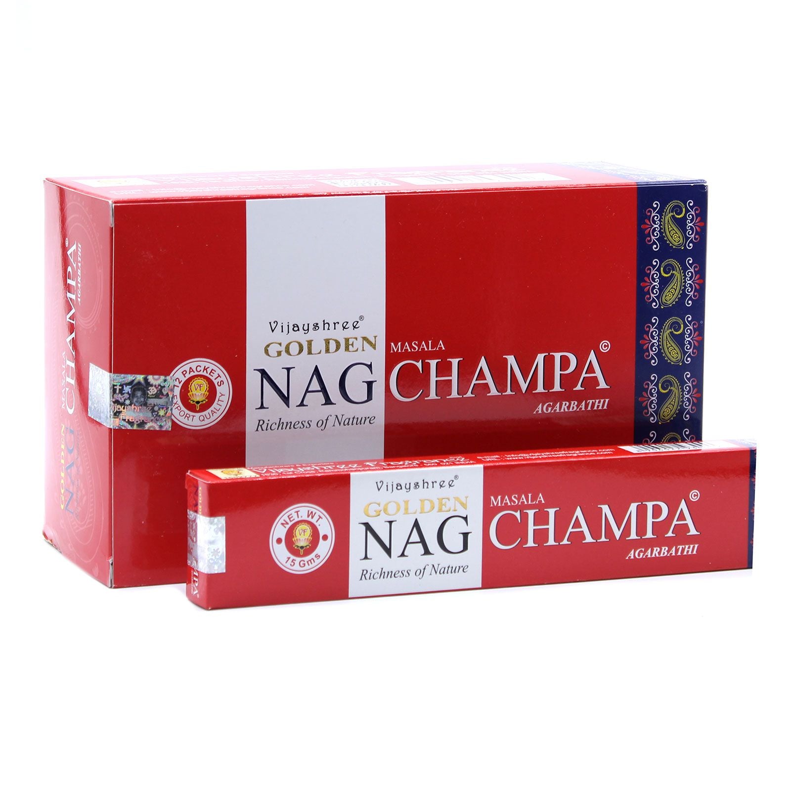 Golden Nag 15g - Champa Incense