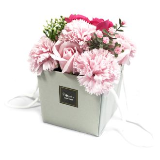 Flower Bouqet - Pink Rose & Carnation
