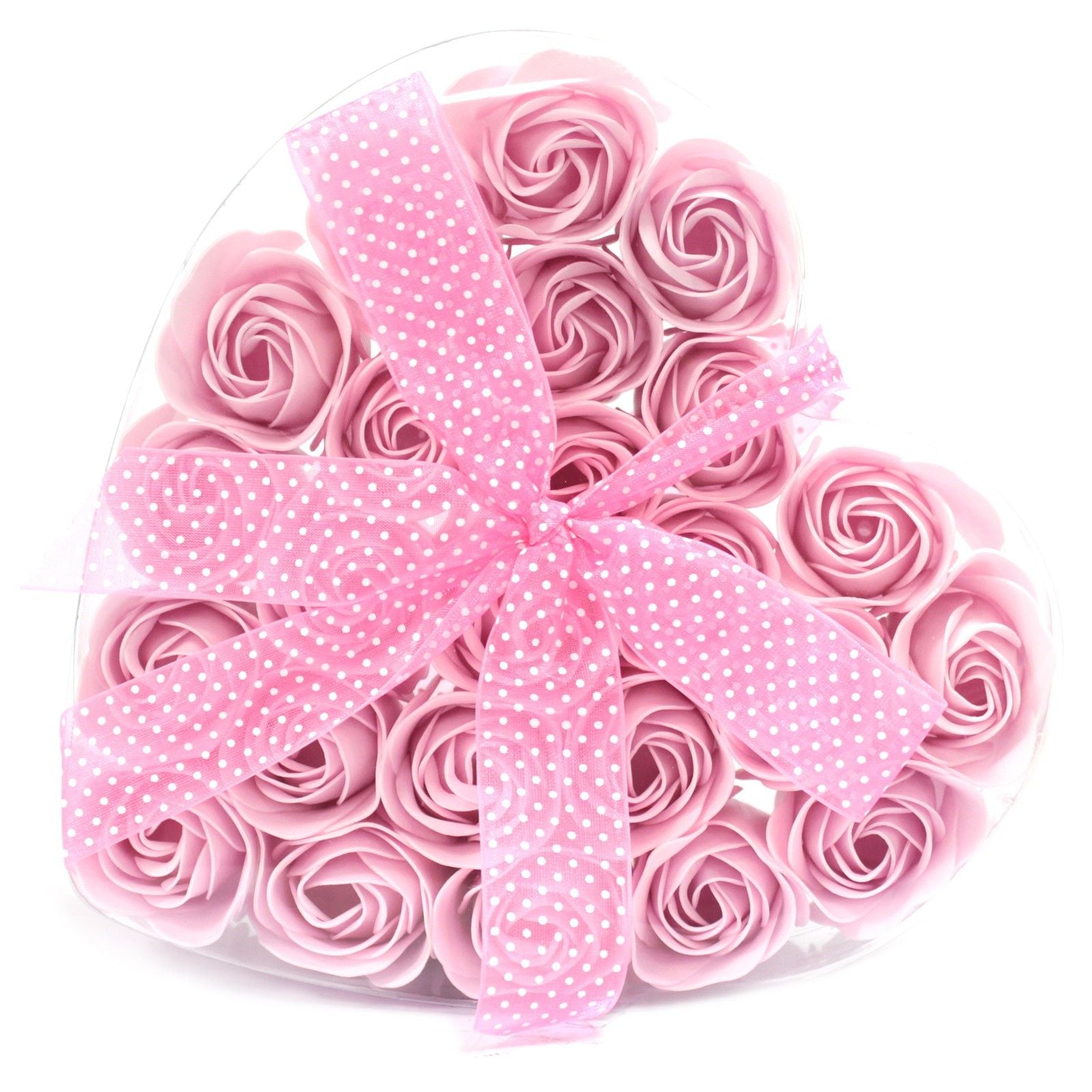 Heart Gift Box - Pink Roses