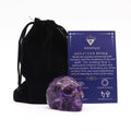 Gemstone Skull Large - Amethyst