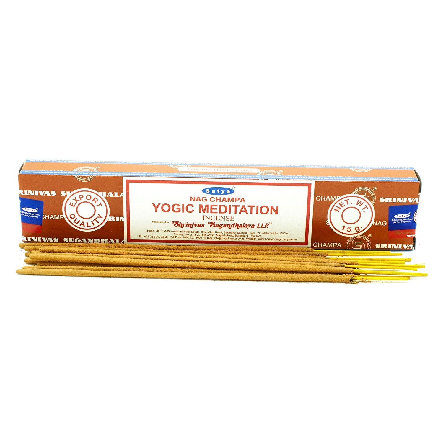 Satya Räucherstäbchen 15g – Yogische Meditation