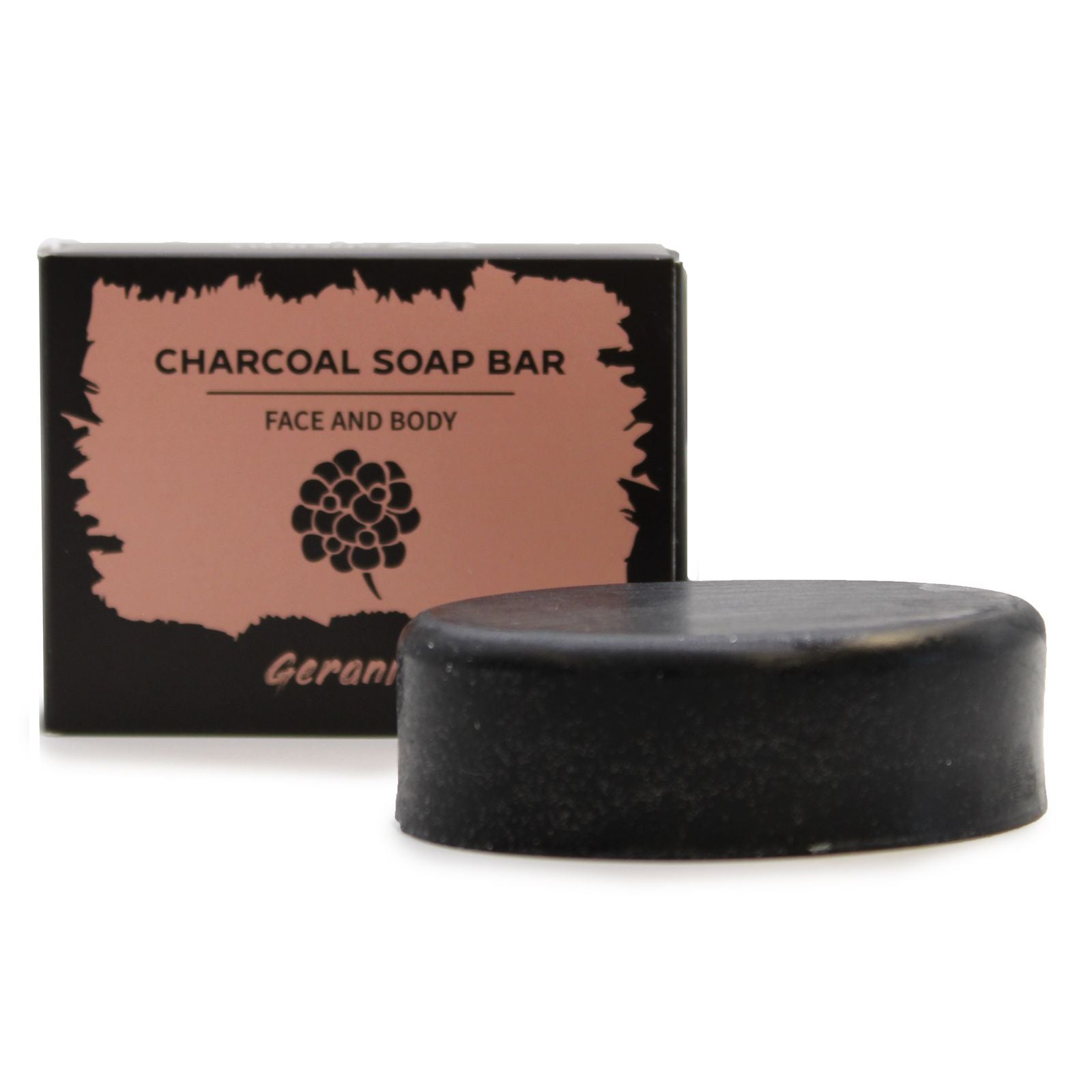 Charcoal Soap – Geranium