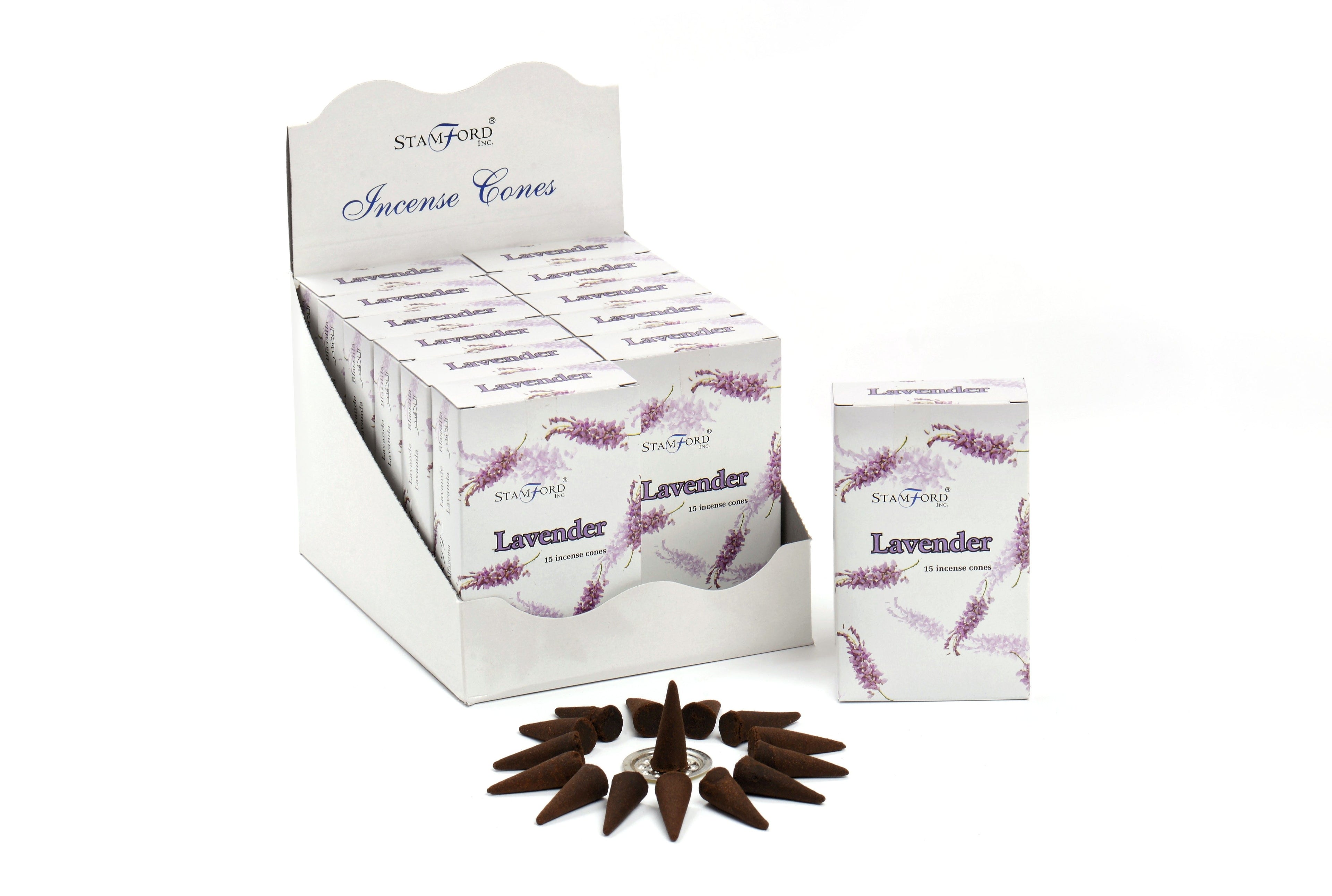 Stamford Incense Cones - Lavender