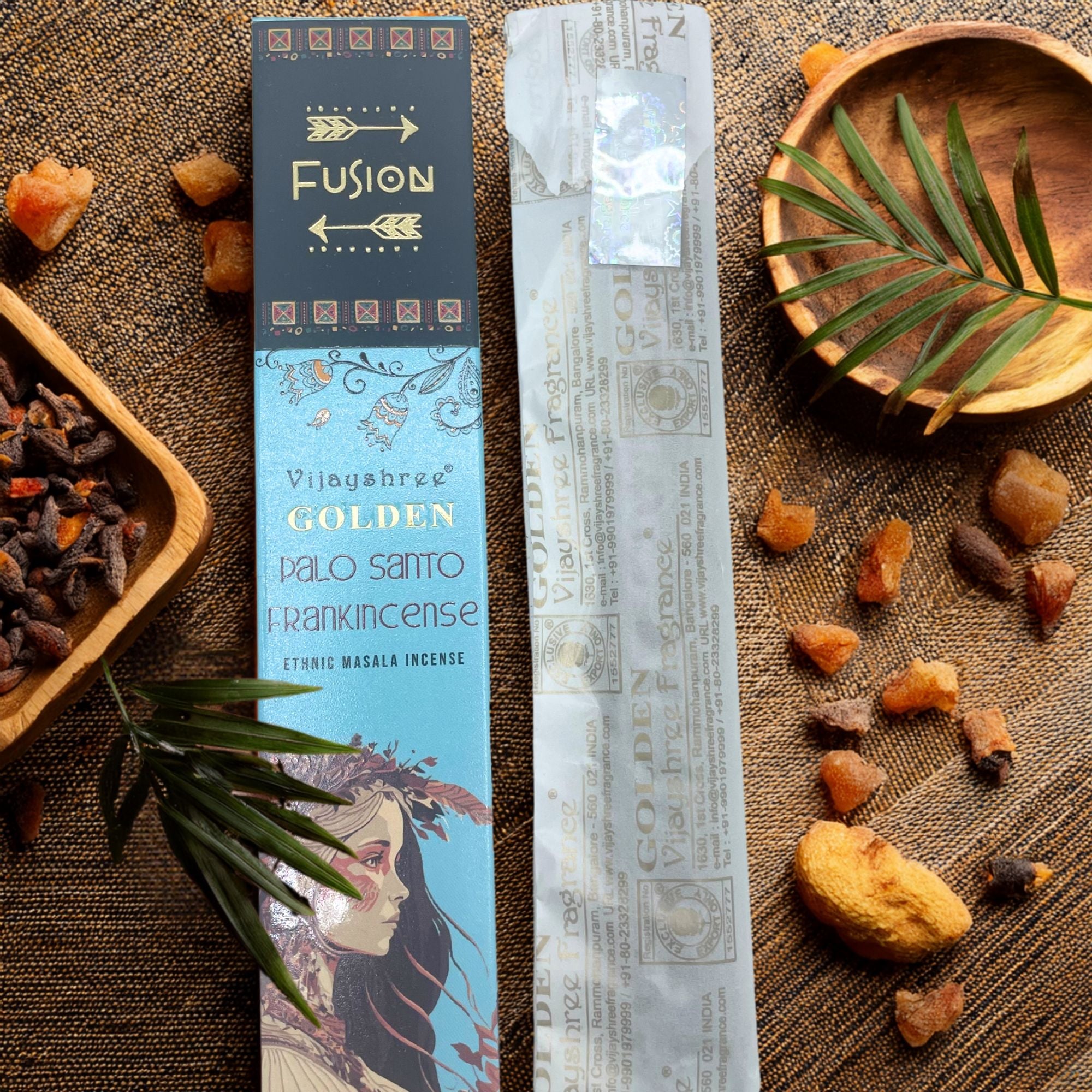 Golden Palo Santo and Frankincense 15g